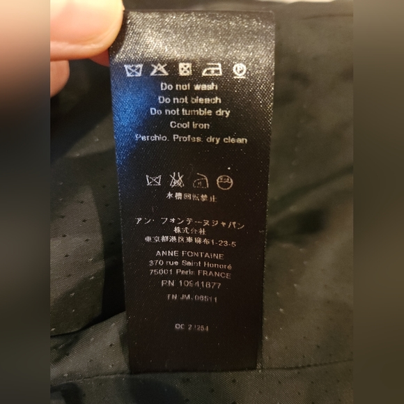 Anne Fonataine "Neve" Zip Up Wool Jacket - Picture 10 of 11